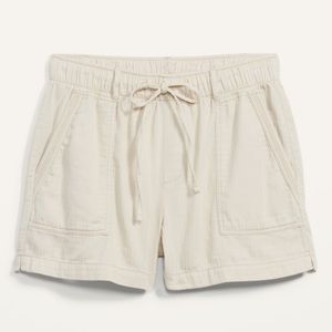 Old Navy Women’s High Waisted Twill Shorts Size Large